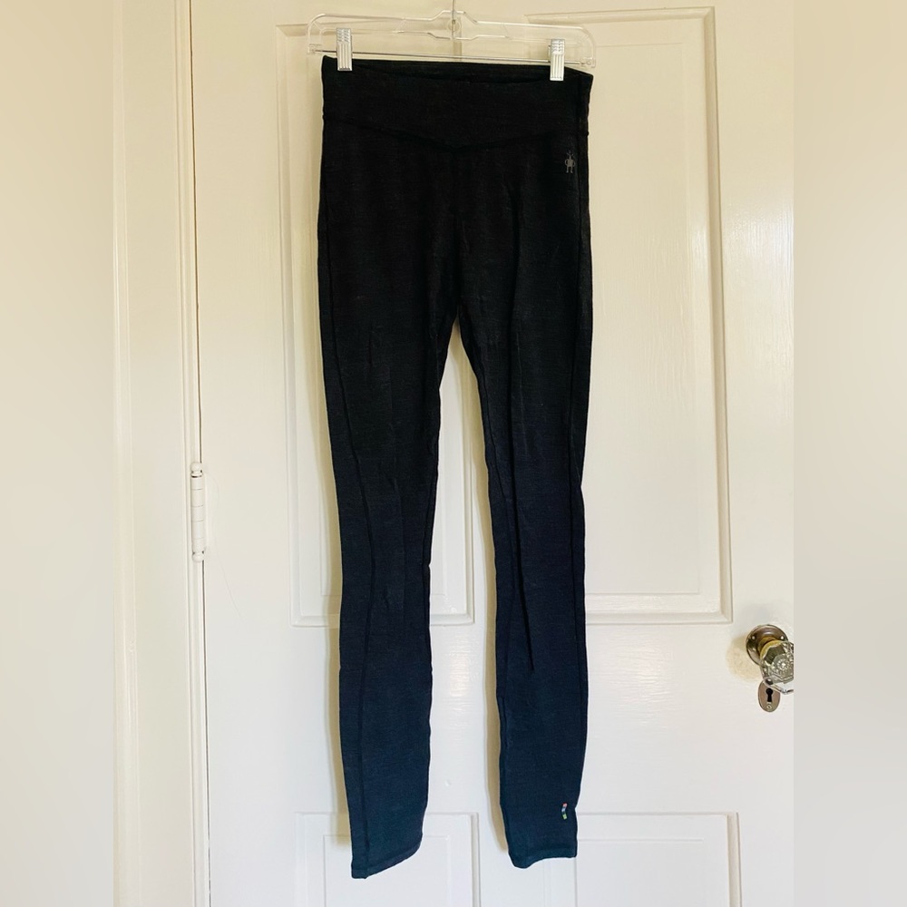 Smartwool Women's Classic Thermal Merino Wool Leggings Charcoal Gray, XS